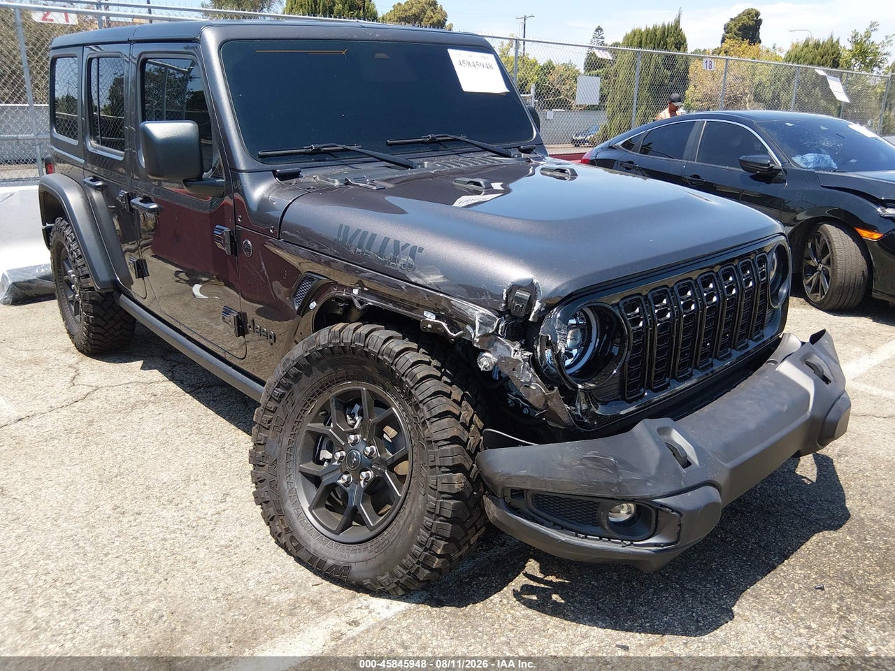 1C4PJXDN6TW****** · 2026 JEEP WRANGLER WILLYS 4X4