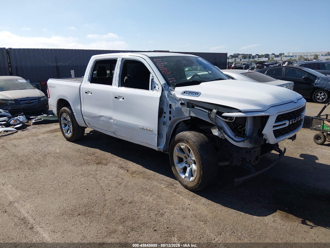 1C6SRFFT3NN****** · 2022 RAM 1500 BIG HORN  4X4 5'7 BOX