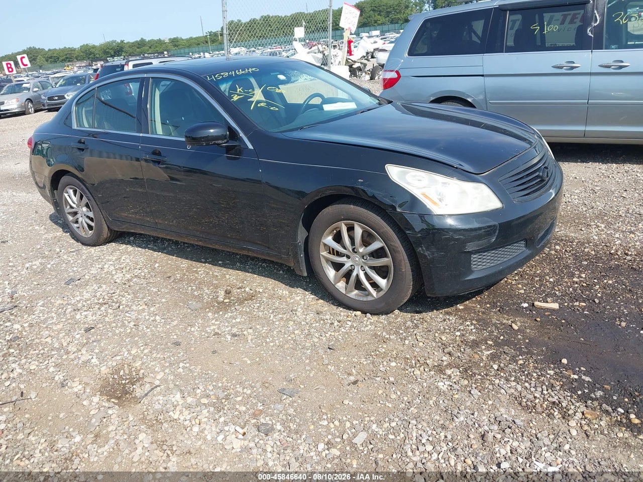 JNKBV61F98M****** · 2008 INFINITI G35X