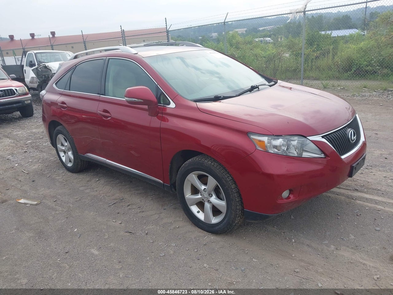 2T2BK1BA7AC****** · 2010 LEXUS RX 350