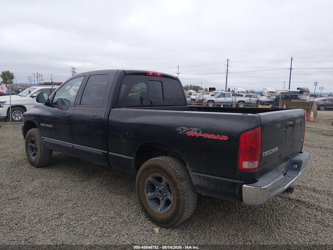 1D3HU18Z83J****** · 2003 DODGE RAM 1500 SLT/LARAMIE/ST · 3/11