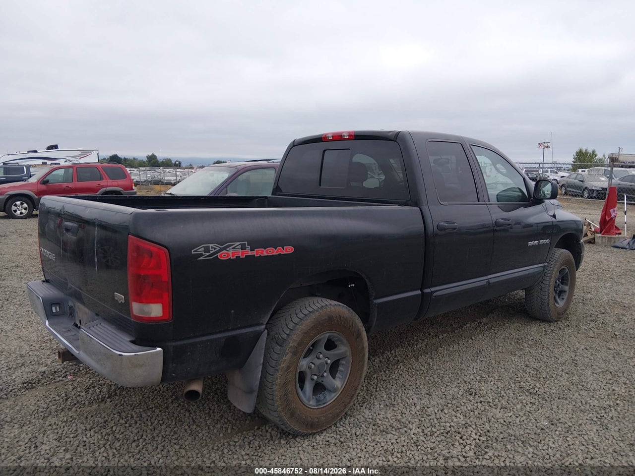 1D3HU18Z83J****** · 2003 DODGE RAM 1500 SLT/LARAMIE/ST · 4/11