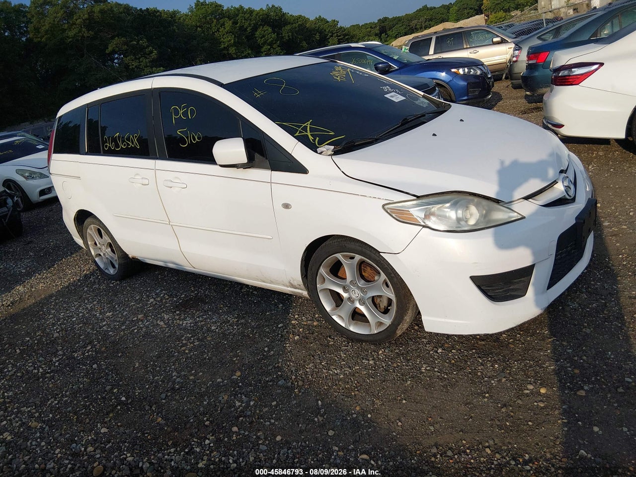 JM1CR29L580****** · 2008 MAZDA MAZDA5 SPORT