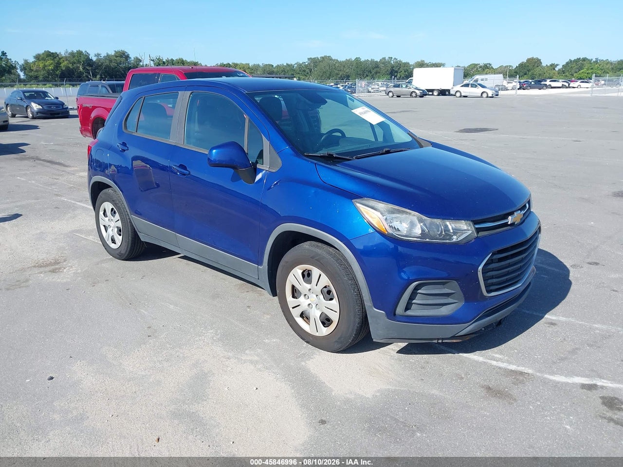 3GNCJKSB2HL****** · 2017 CHEVROLET TRAX LS