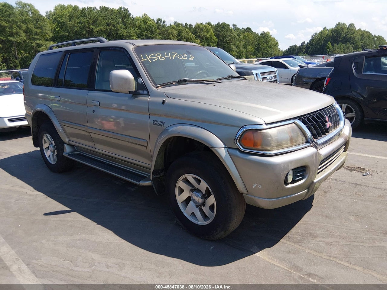 JA4LS41R41P****** · 2001 MITSUBISHI MONTERO SPORT LTD