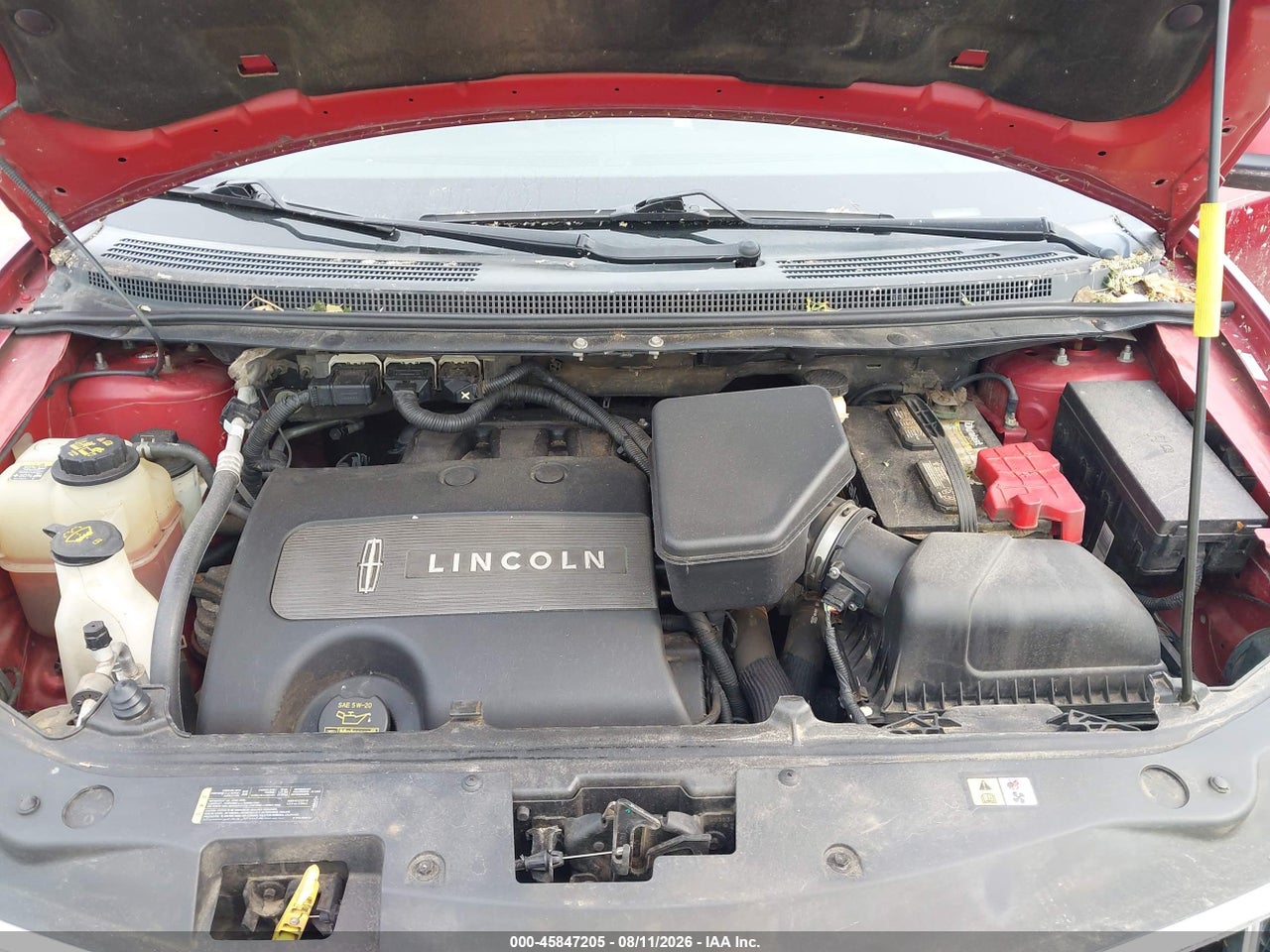 2LMDJ8JK0DB****** · 2013 LINCOLN MKX   · 10/11