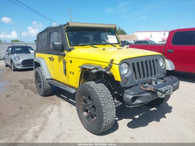 1J4FA24138L****** · 2008 JEEP WRANGLER X