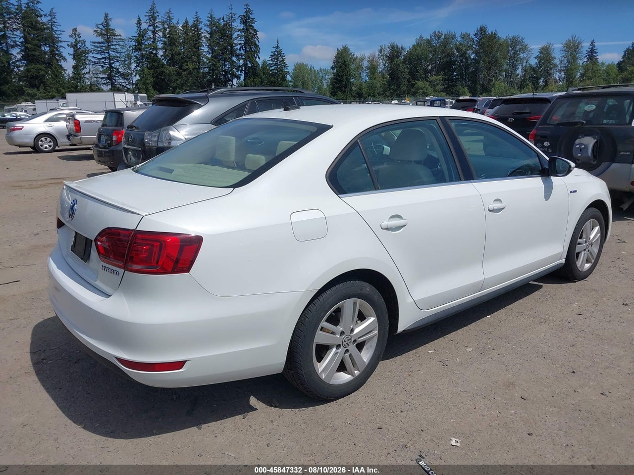2014 VOLKSWAGEN JETTA HYBRID SEL · 4/11