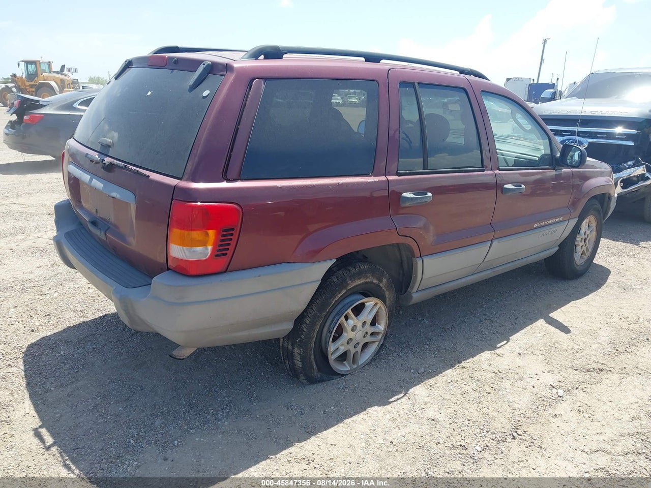 2002 JEEP GRAND CHEROKEE LAREDO · 4/11