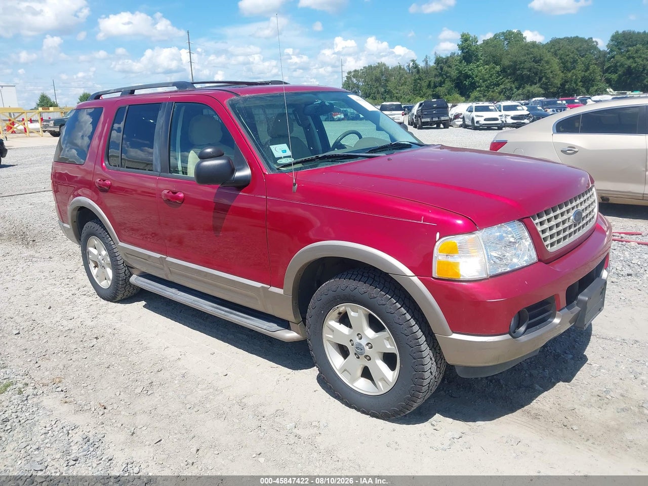 1FMZU64K13U****** · 2003 FORD EXPLORER EDDIE BAUER