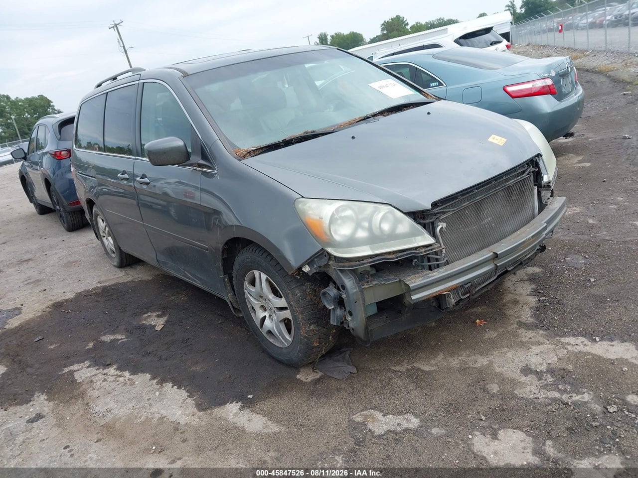 5FNRL38617B****** · 2007 HONDA ODYSSEY EX-L