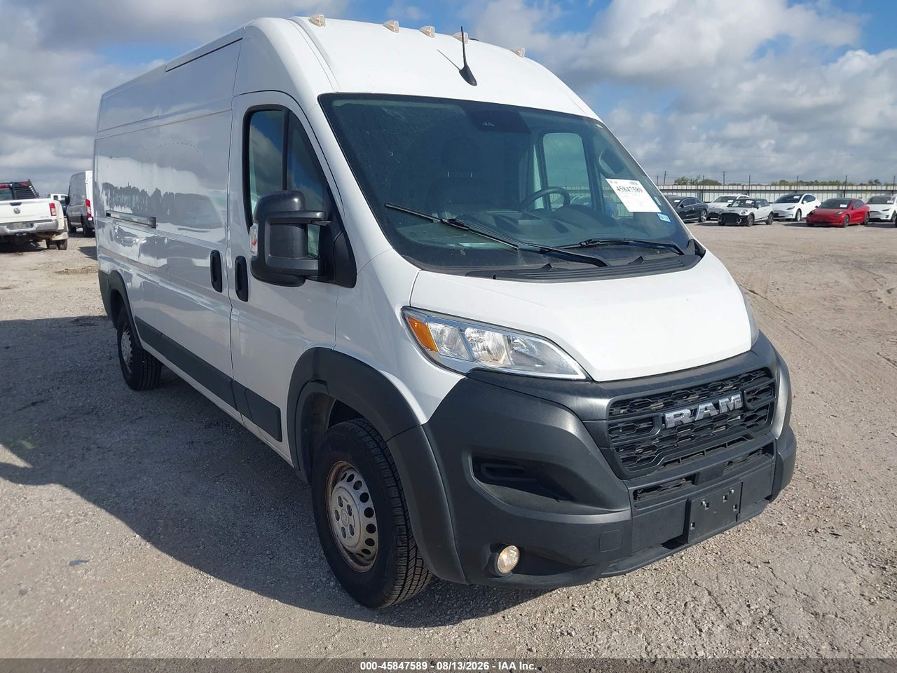 3C6MRVHG0SE****** · 2025 RAM PROMASTER 3500 TRADESMAN HIGH ROOF 159 WB W/PASS SEAT