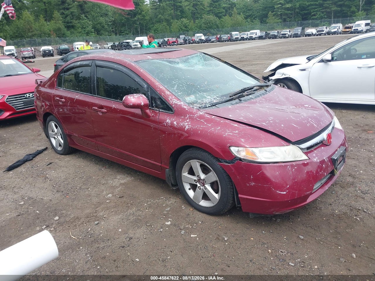 2HGFA16818H****** · 2008 HONDA CIVIC EX