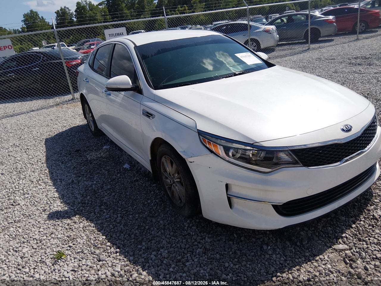 KNAGT4L36G5****** · 2016 KIA OPTIMA LX