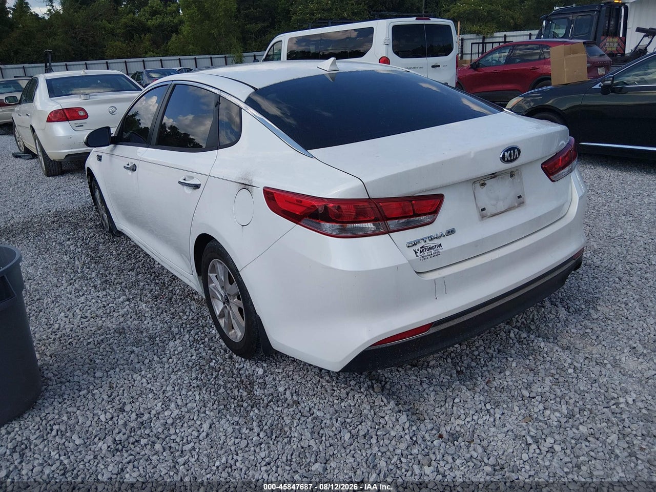 KNAGT4L36G5****** · 2016 KIA OPTIMA LX · 3/11