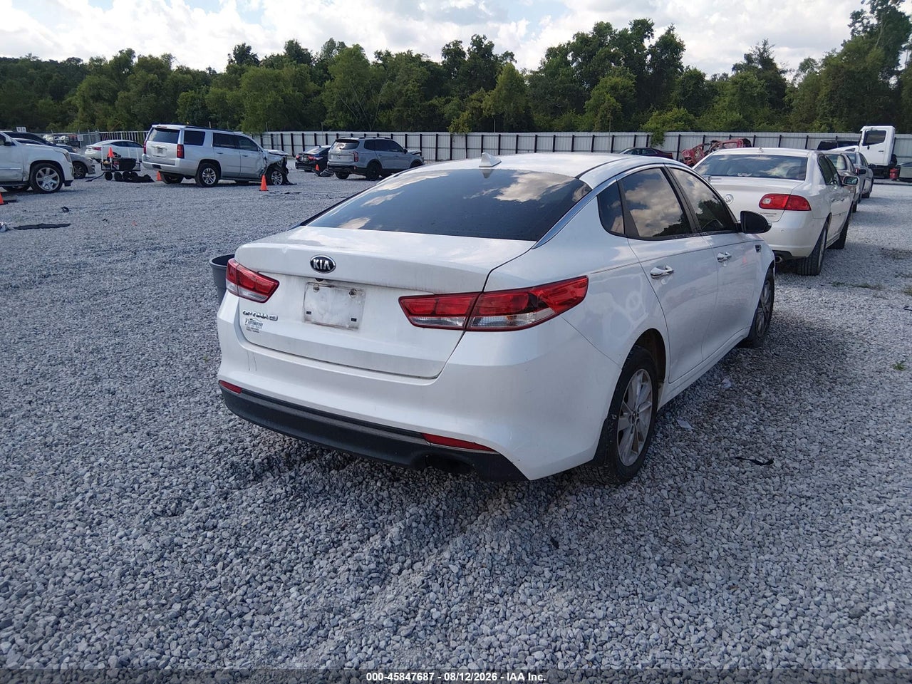 KNAGT4L36G5****** · 2016 KIA OPTIMA LX · 4/11