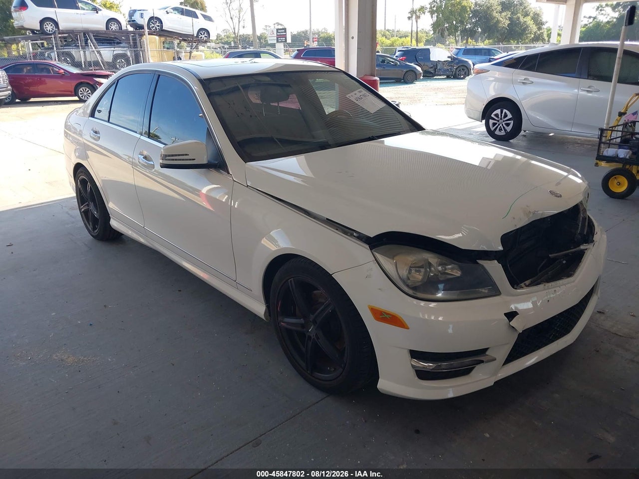 WDDGF4HB5DA****** · 2013 MERCEDES-BENZ C 250 SPORT