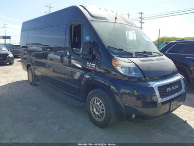 3C6URVJG3JE****** · 2018 RAM PROMASTER 3500 CARGO VAN HIGH ROOF 159 WB EXT