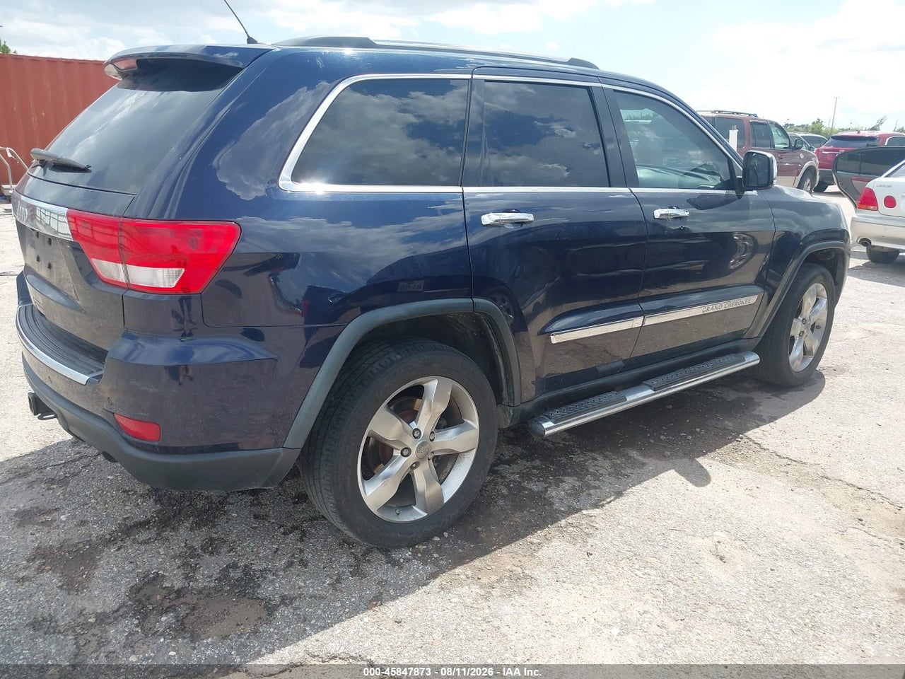 2013 JEEP GRAND CHEROKEE OVERLAND · 4/11