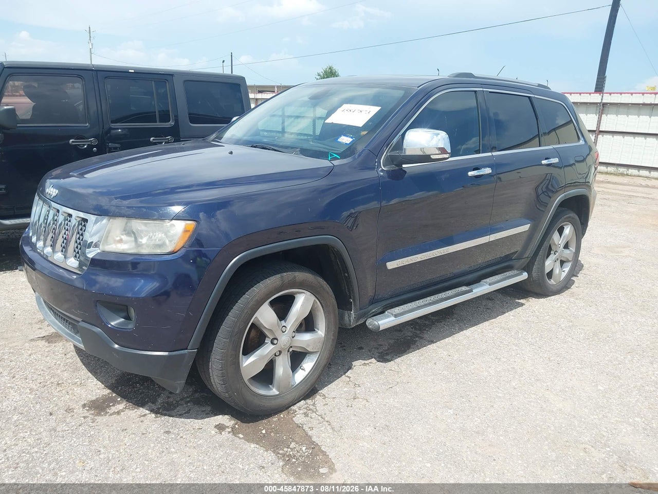 2013 JEEP GRAND CHEROKEE OVERLAND · 2/11