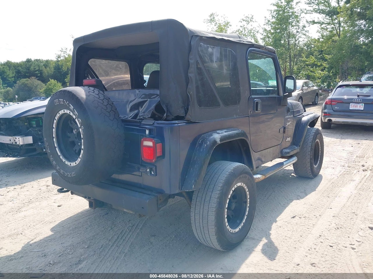 2001 JEEP WRANGLER SPORT · 4/11