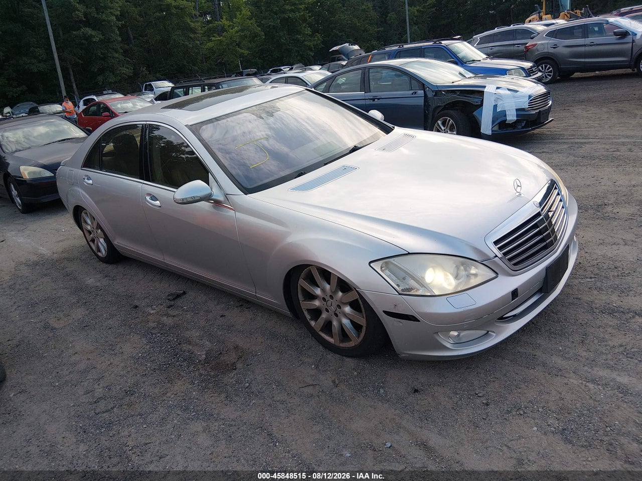 WDDNG86X37A****** · 2007 MERCEDES-BENZ S 550 4MATIC