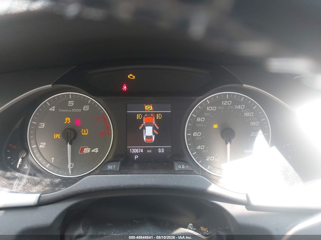 WAUBGAFL5CA****** · 2012 AUDI S4 PREMIUM PLUS · 7/11