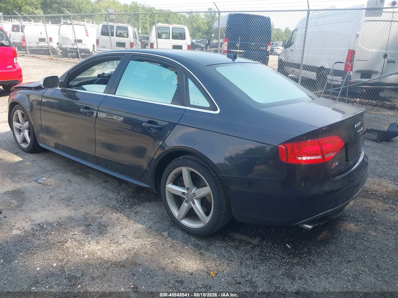 WAUBGAFL5CA****** · 2012 AUDI S4 PREMIUM PLUS · 3/11