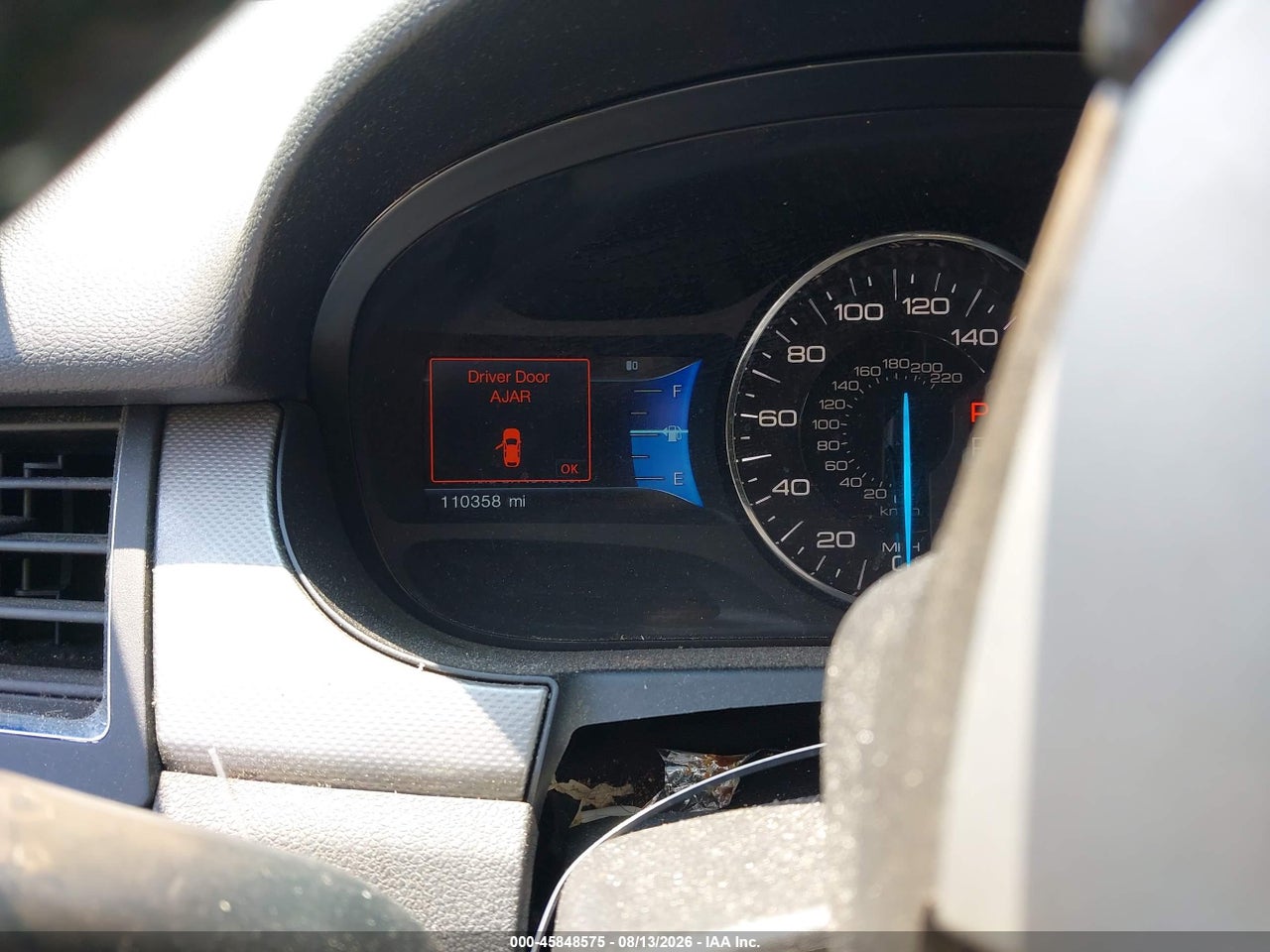 2FMDK4JC9DB****** · 2013 FORD EDGE SEL · 7/11