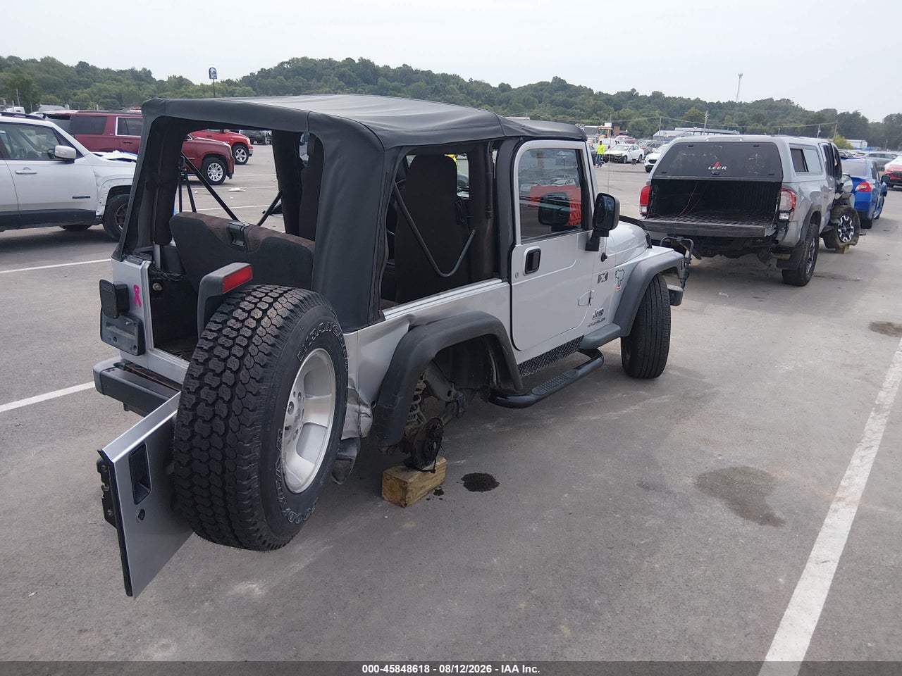 2004 JEEP WRANGLER X · 4/11