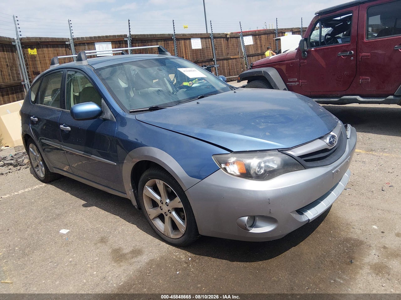 JF1GH6D69AH****** · 2010 SUBARU IMPREZA OUTBACK SPORT