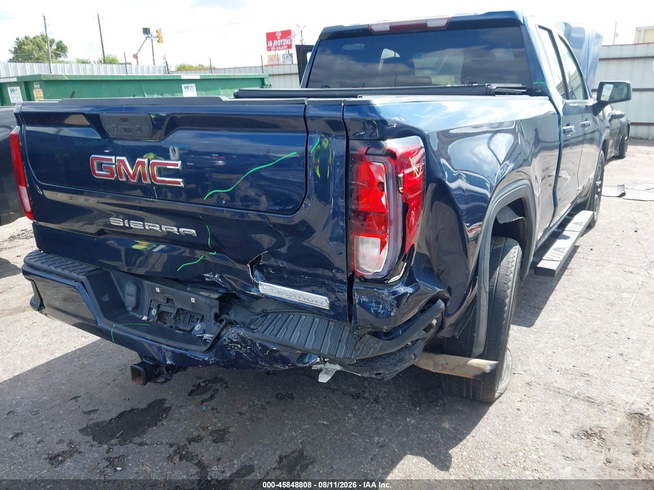 2021 GMC SIERRA 1500 2WD  STANDARD BOX ELEVATION · 6/11