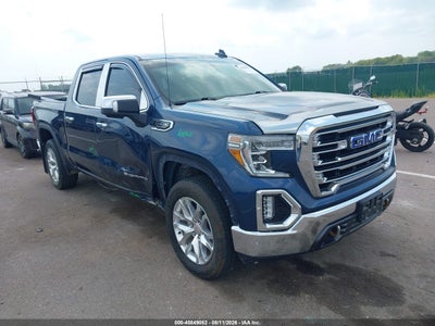 3GTU9DED6MG****** · 2021 GMC SIERRA 1500 4WD  SHORT BOX SLT