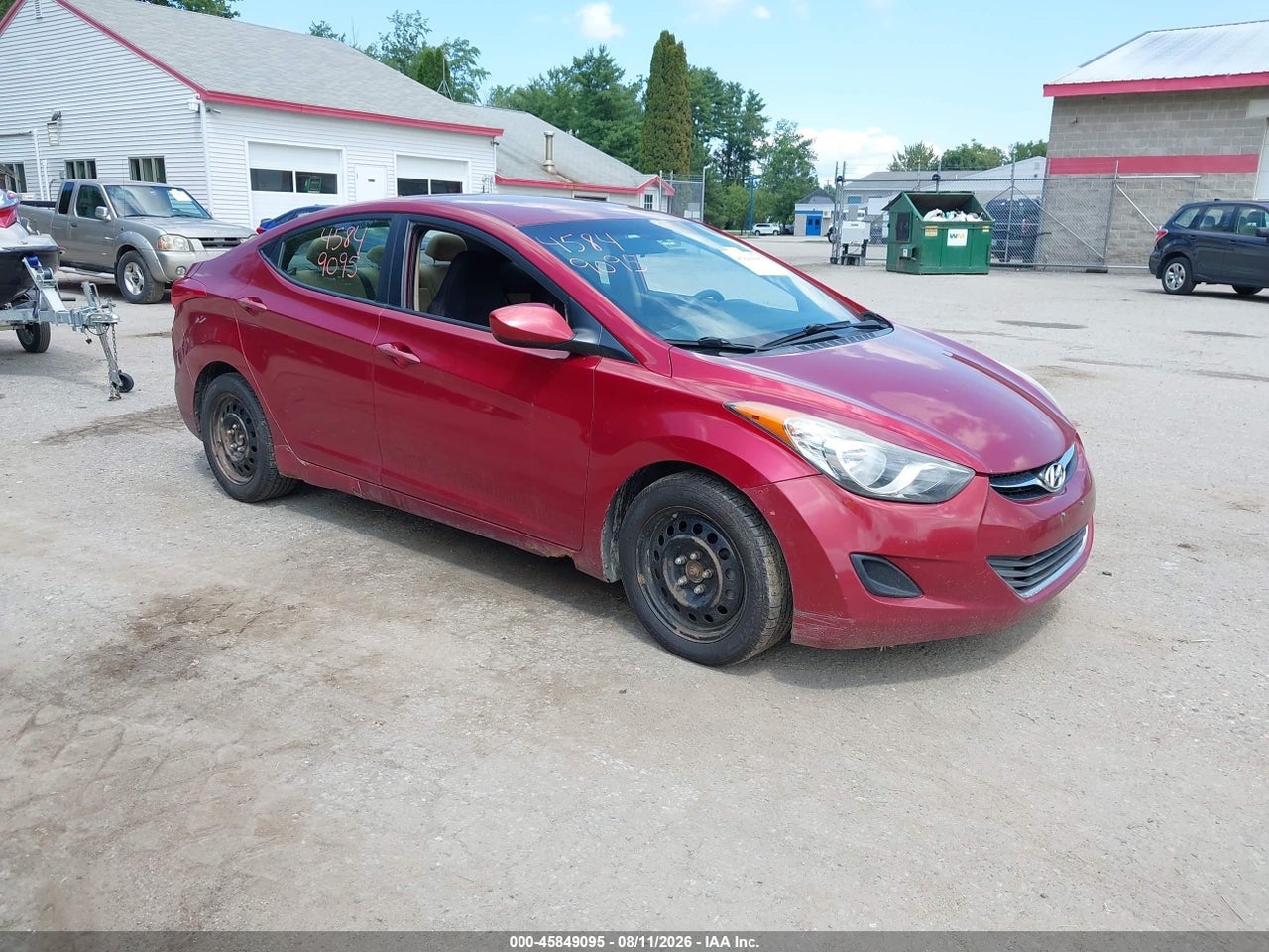 5NPDH4AE4DH****** · 2013 HYUNDAI ELANTRA GLS