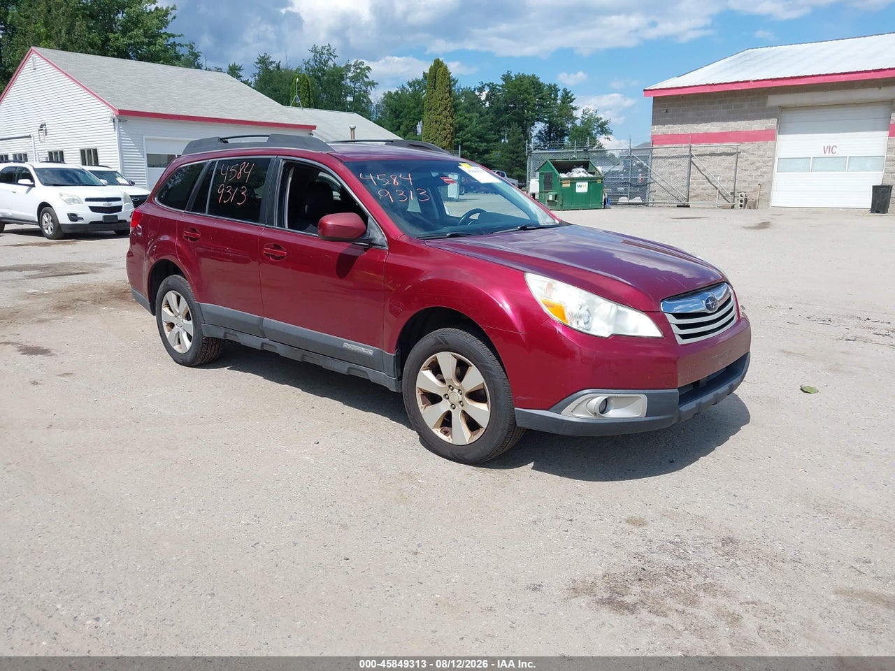4S4BRBCC1C3****** · 2012 SUBARU OUTBACK 2.5I PREMIUM