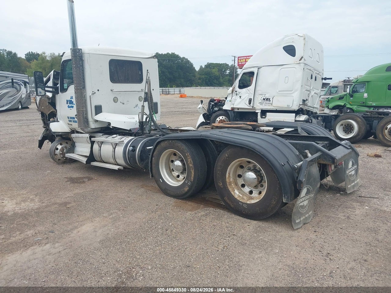 1XKZDP9X6LJ****** · 2020 KENWORTH T880 · 3/4