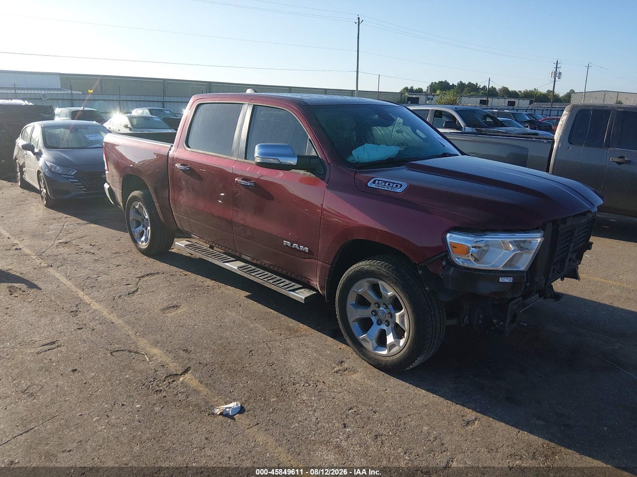 1C6RREFT5KN****** · 2019 RAM 1500 BIG HORN/LONE STAR  4X2 5'7 BOX