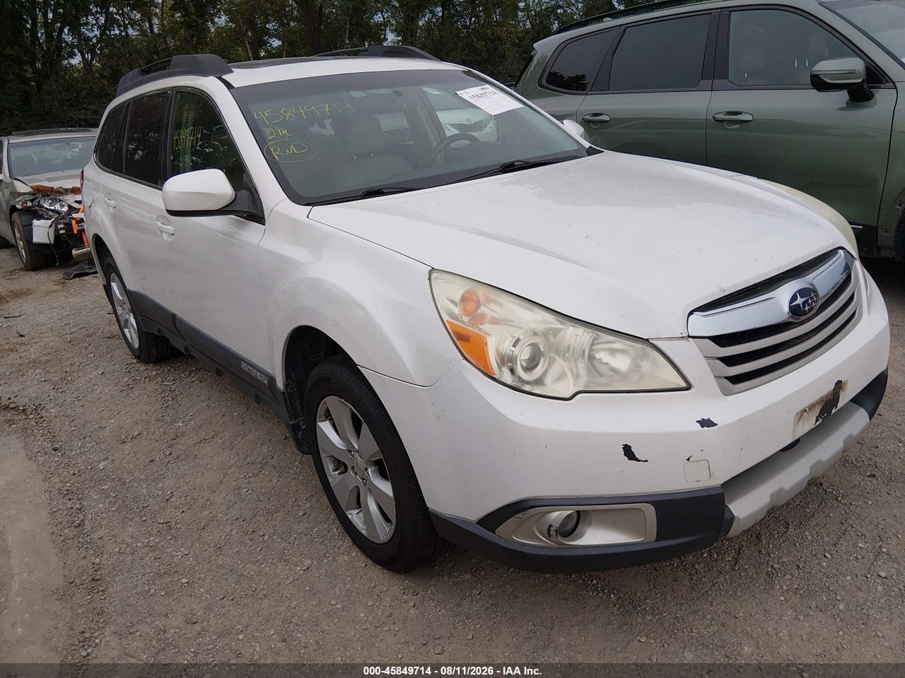 4S4BRCKC6A3****** · 2010 SUBARU OUTBACK 2.5I LIMITED