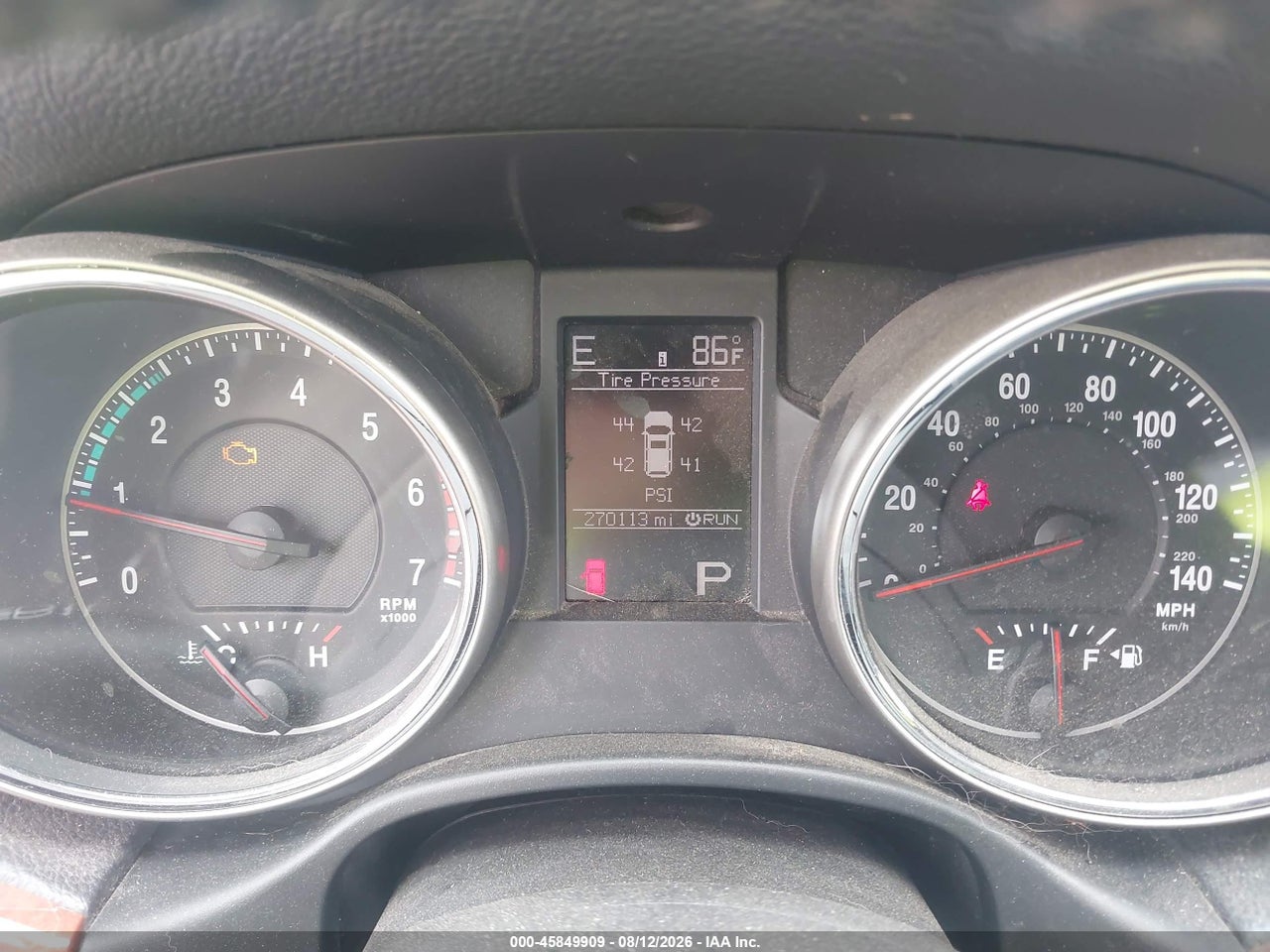 1C4RJFBT8DC****** · 2013 JEEP GRAND CHEROKEE LIMITED · 7/11