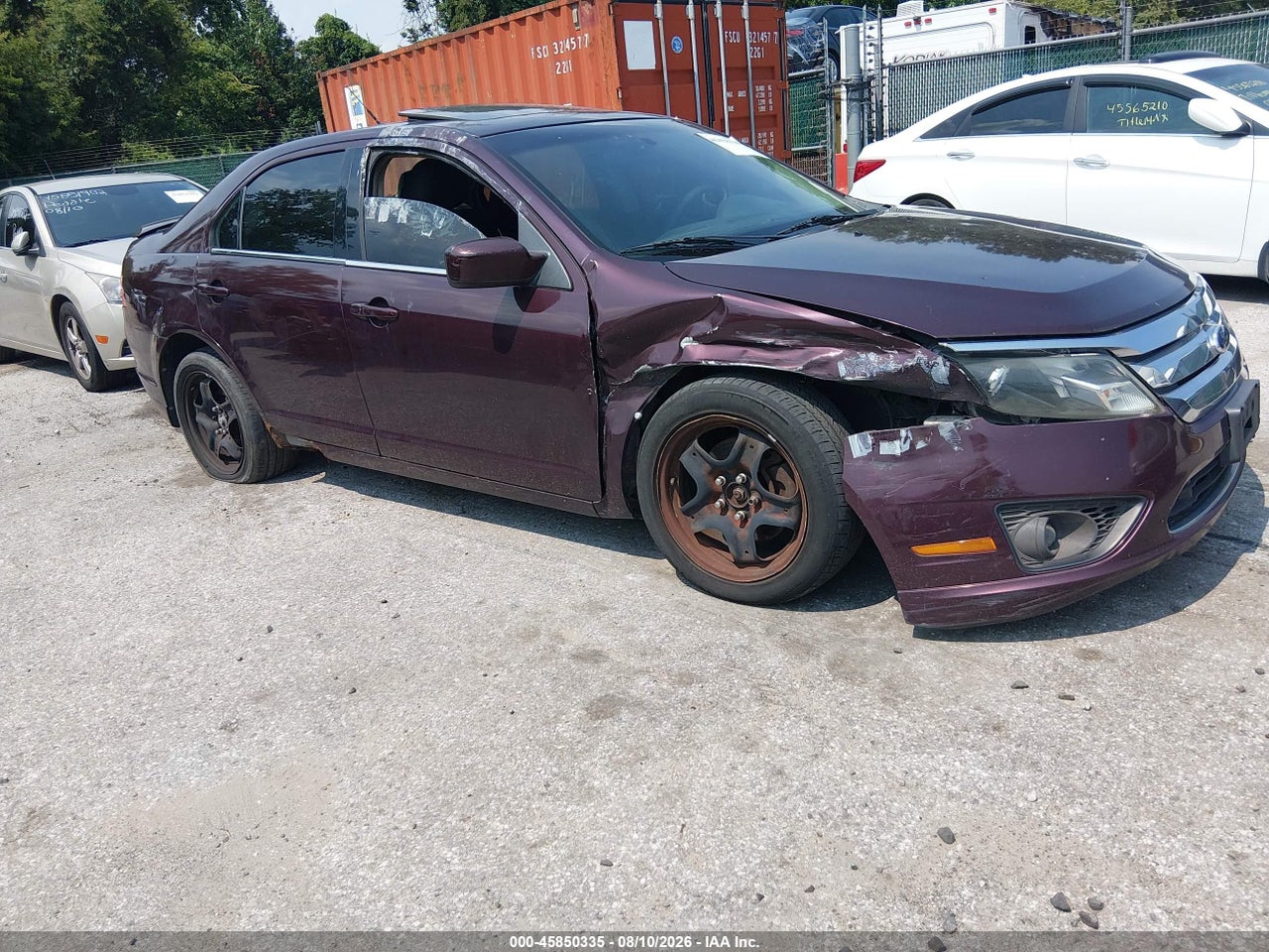 3FAHP0HA5BR****** · 2011 FORD FUSION SE