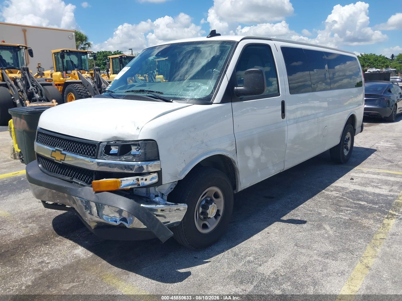 1GAZGPF76S1****** · 2025 CHEVROLET EXPRESS PASSENGER RWD 3500 EXTENDED WHEELBASE LT · 2/11