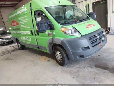 3C6URVJG8JE****** · 2018 RAM PROMASTER 3500 CARGO VAN HIGH ROOF 159 WB EXT