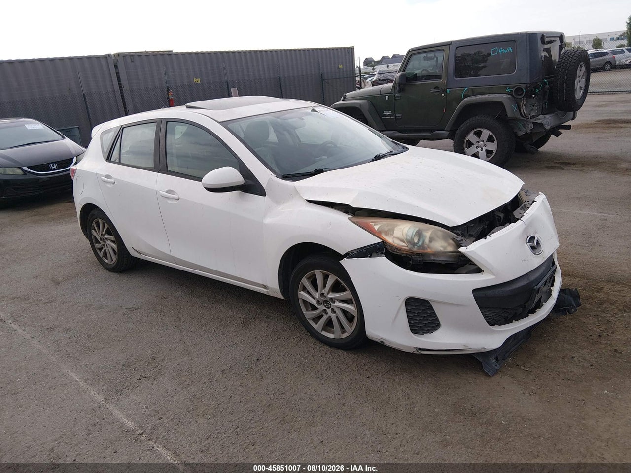 JM1BL1M88C1****** · 2012 MAZDA MAZDA3 I GRAND TOURING