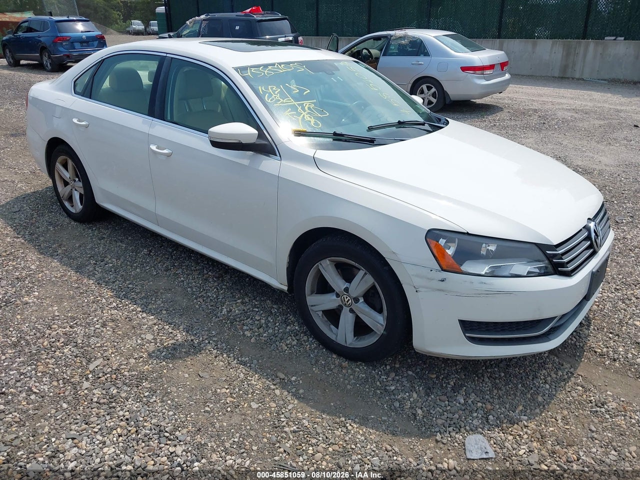 1VWBP7A32CC****** · 2012 VOLKSWAGEN PASSAT 2.5L SE