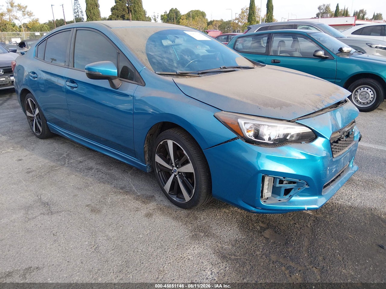 4S3GKAK60H3****** · 2017 SUBARU IMPREZA 2.0I SPORT