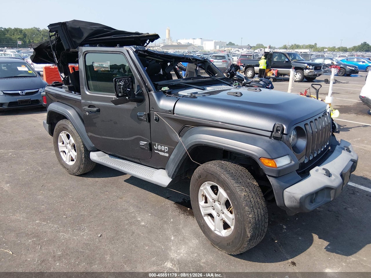 1C4GJXAN1JW****** · 2018 JEEP WRANGLER SPORT S 4X4