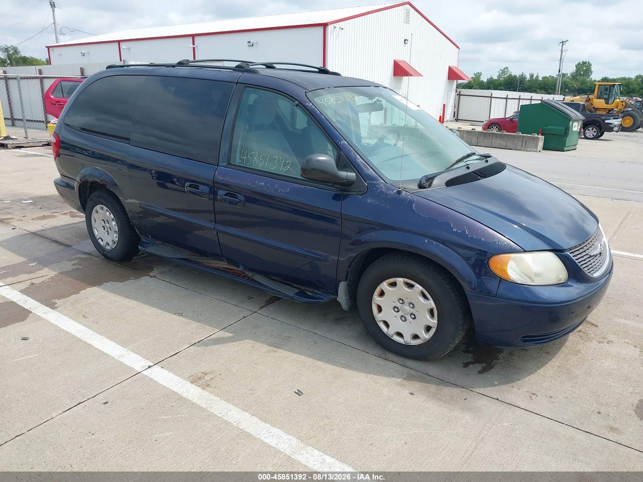 2C8GP24R63R****** · 2003 CHRYSLER TOWN &amp; COUNTRY