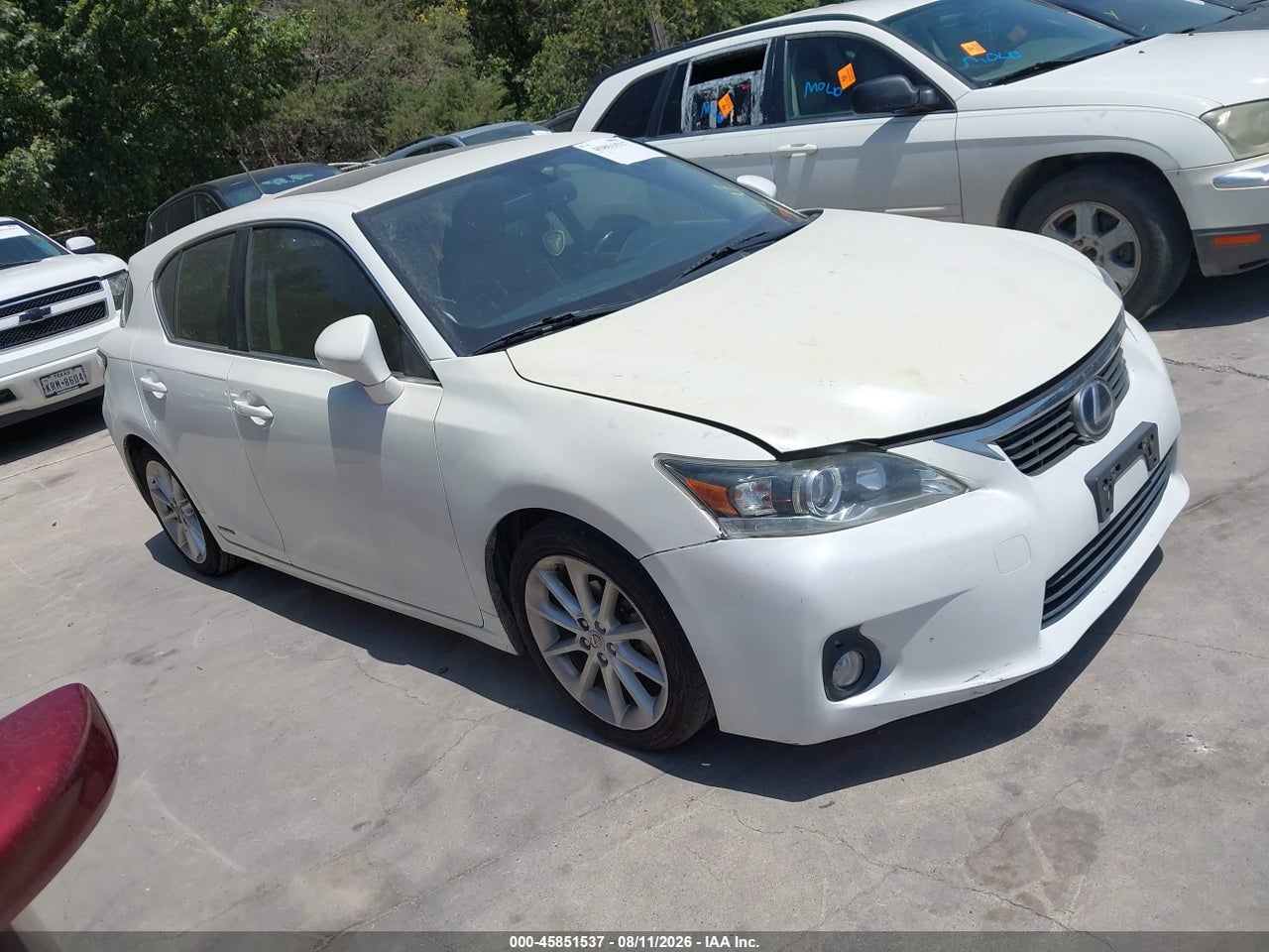 JTHKD5BH8C2****** · 2012 LEXUS CT 200H PREMIUM