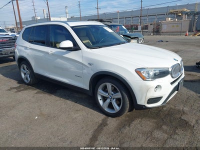 5UXWZ7C35H0****** · 2017 BMW X3 SDRIVE28I