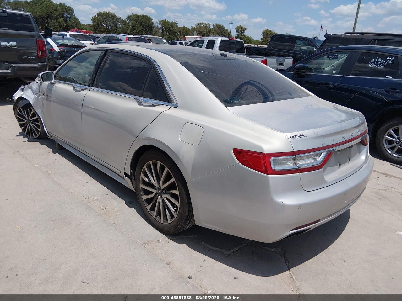 1LN6L9SK1H5****** · 2017 LINCOLN CONTINENTAL SELECT · 3/11